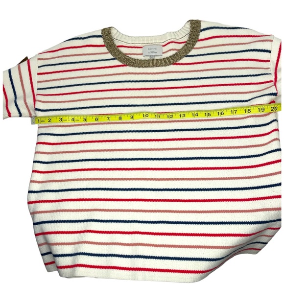 Gorgeous Anthropologie fisherman striped sweater size medium - Picture 4 of 9